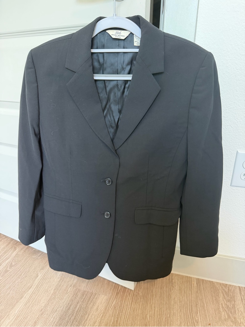 Brooks Brothers Black Two-Button Women’s Blazer